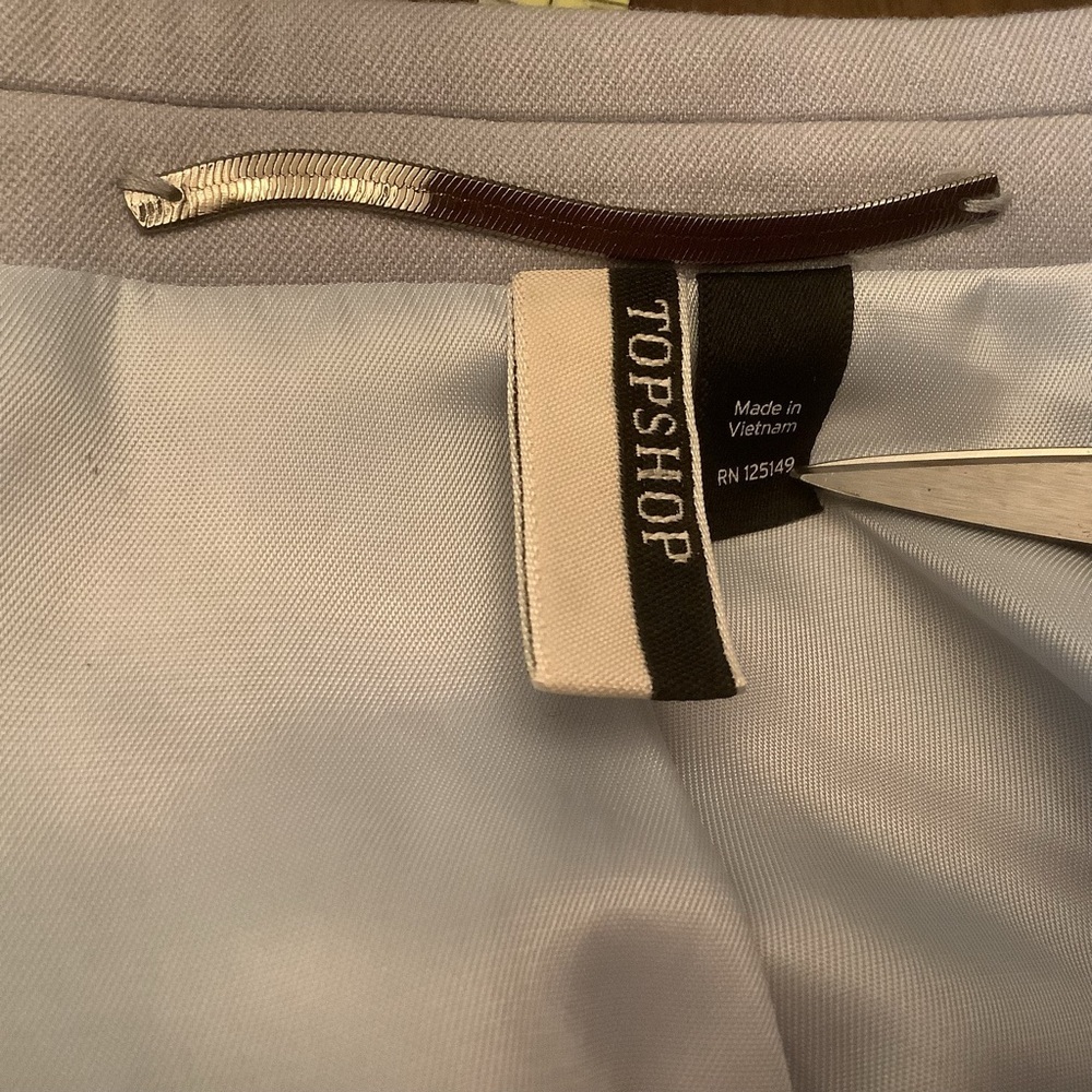 Topshop Lavender Blazer – Women’s Size 8 (UK 12 / EU 40) 🌸✨ - Picture 9 of 15